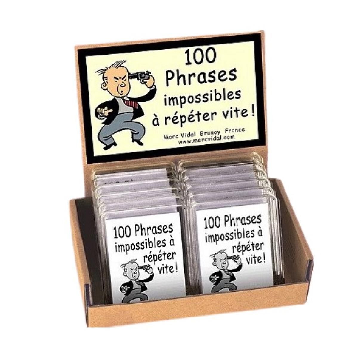 MARC VIDAL 100 phrases impossibles a repeter vite