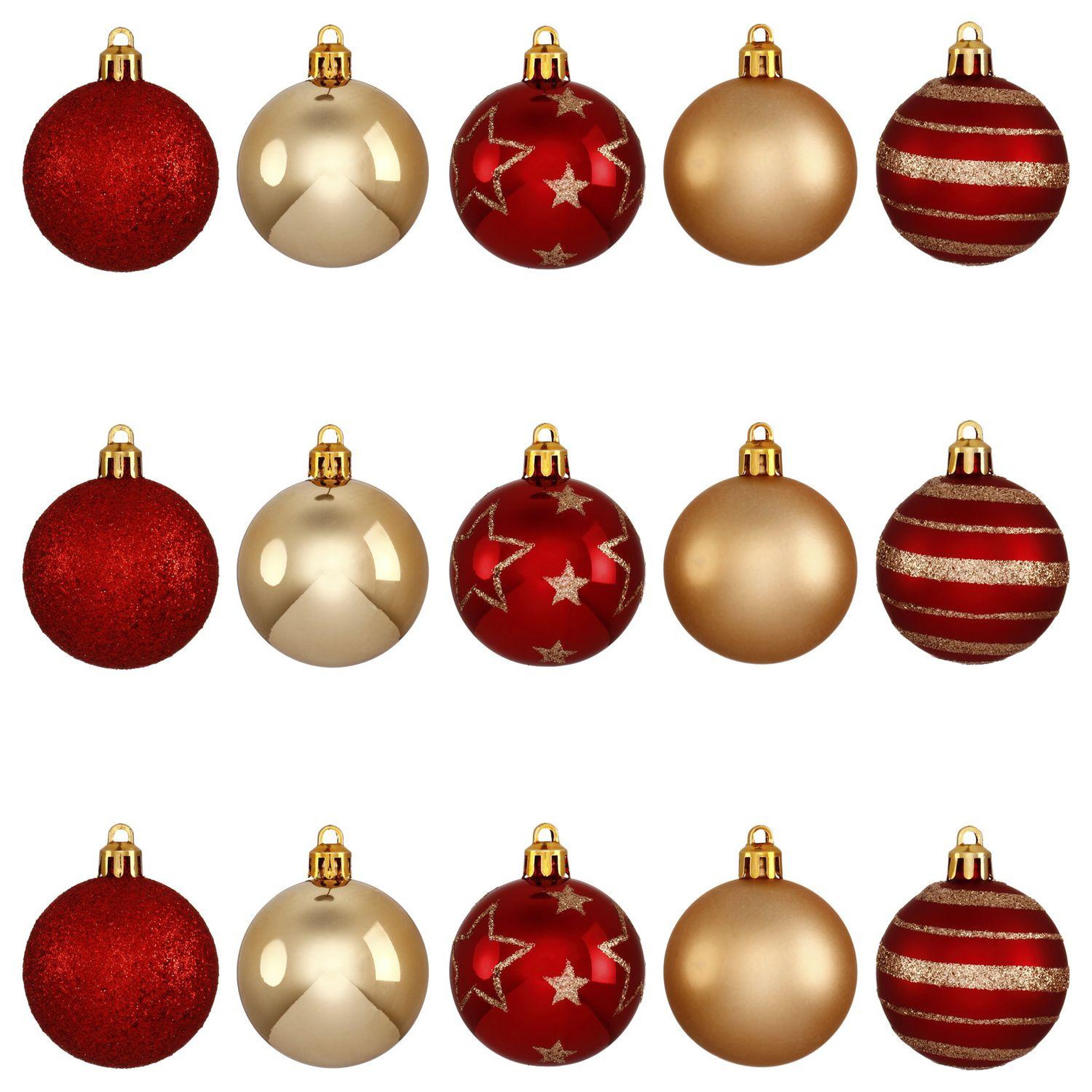 Voir la diapositive 2 : FEERIC LIGHT & CHRISTMAS Kit Décoration pour sapin de Noël - 15 Pièces