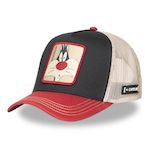 CAPSLAB Casquette trucker Sylvester. Coloris disponibles : Bleu