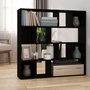 Voir la diapositive 1 : VIDAXL Bibliotheque/Cloison de separation Noir 105x24x102 cm