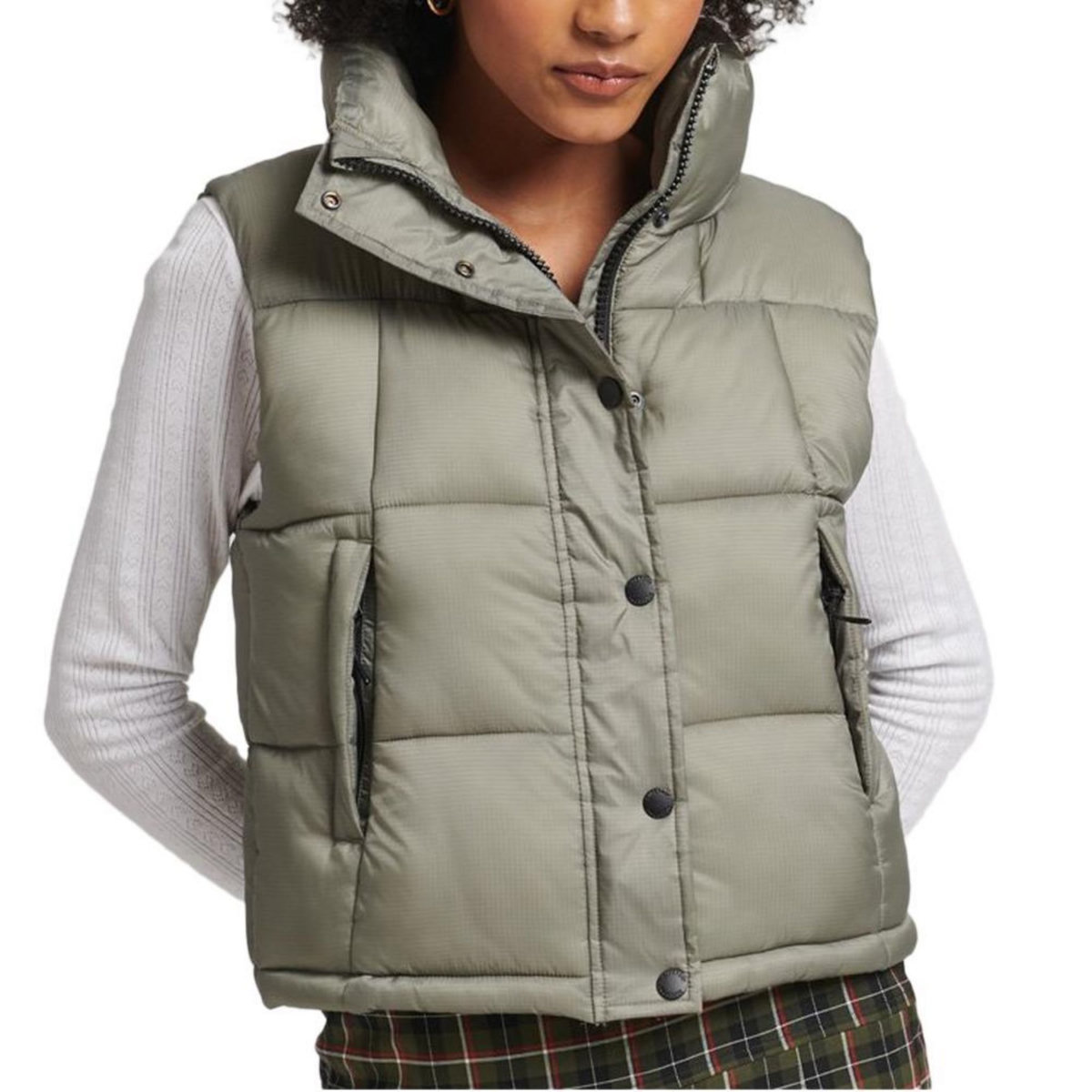 SUPERDRY Doudoune sans manches  Femme  uperdry Code