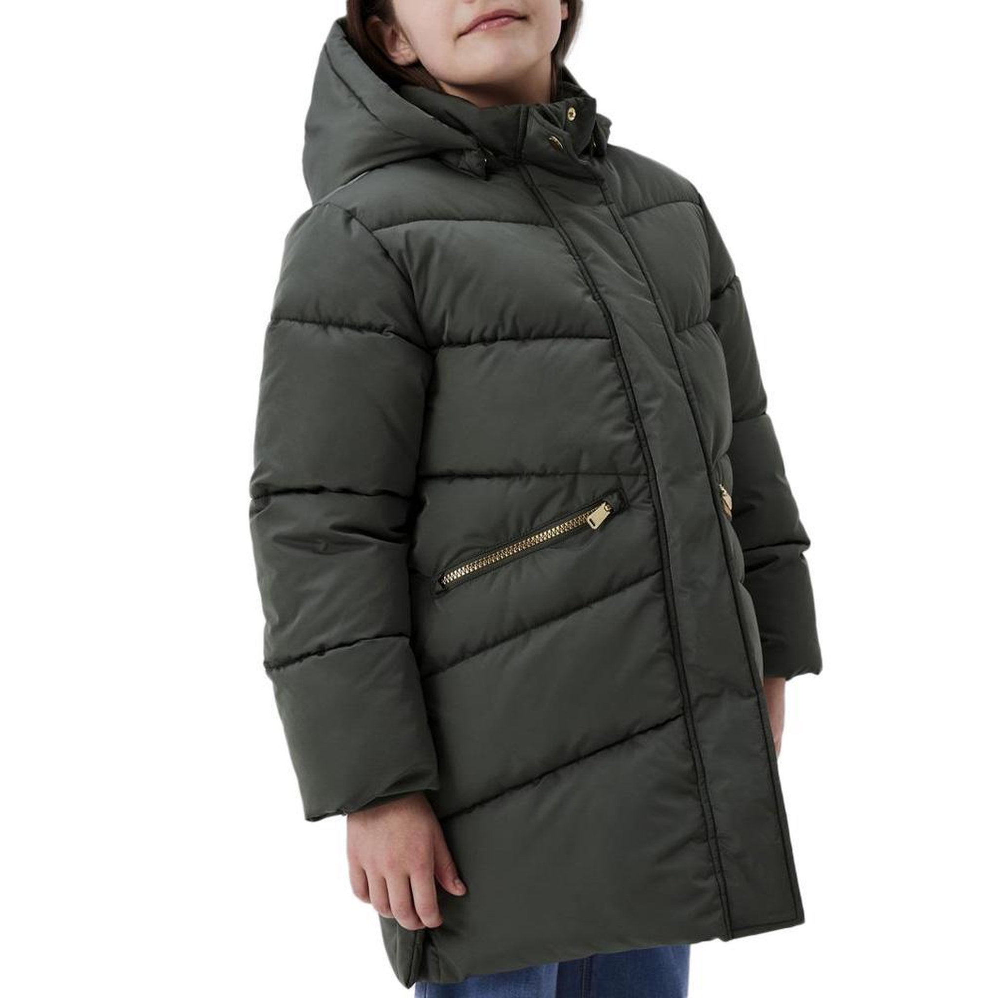NAME IT Doudoune  Fille Name it Long Memo. Coloris disponibles : Vert
