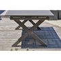 Voir la diapositive 2 : Paris Prix Table de Jardin Extensible  Floride  180-240cm Quartz
