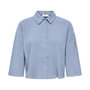 Voir la diapositive 1 : JACQUELINE DE YONG Chemise Bleu Femme JDY Theis Life 3/4