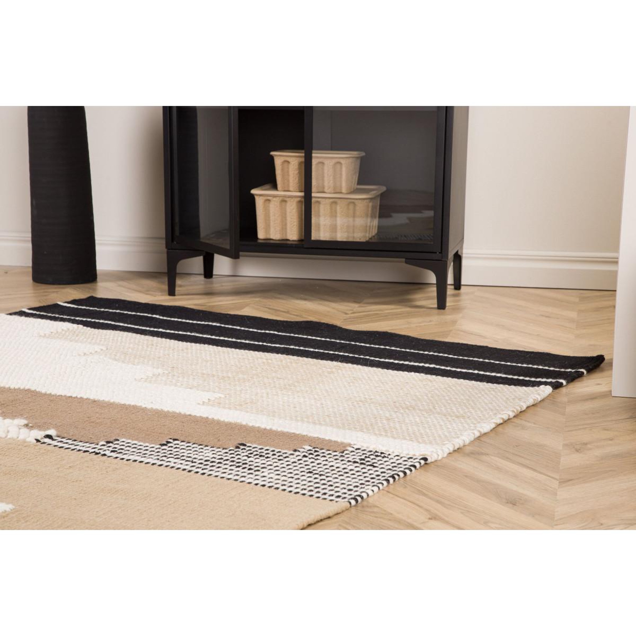 Voir la diapositive 3 : Paris Prix Tapis déco en laine  aston  202x300cm multicolore