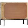 Voir la diapositive 3 : VIDAXL Buffet 88x30x71 cm Bois de manguier massif