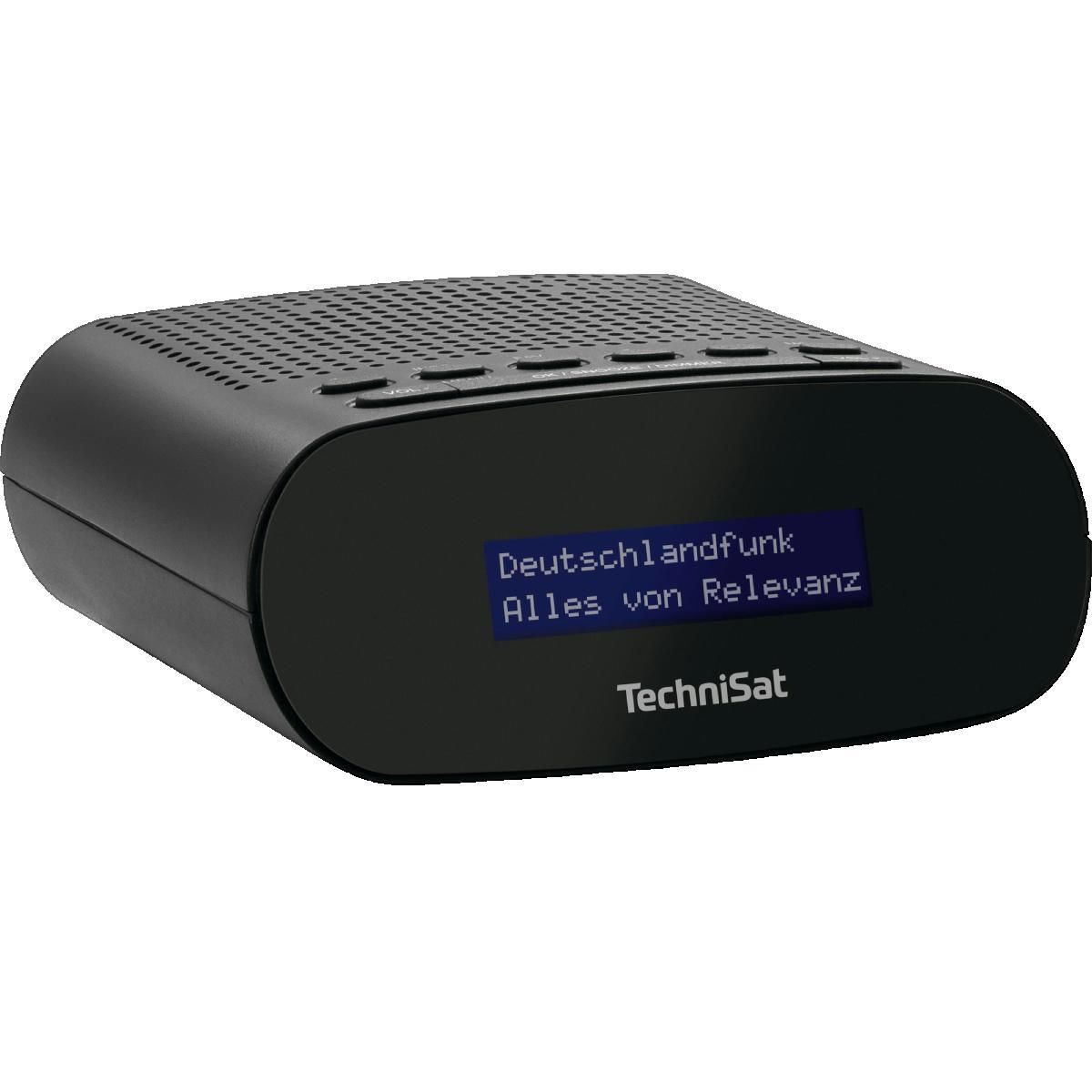 TECHNO Radio-réveil Technisat TECHNIRADIO 50 Noir avec écran LCD