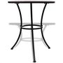 Voir la diapositive 2 : VIDAXL Table de bistro Terre cuite 60 cm Mosaïque