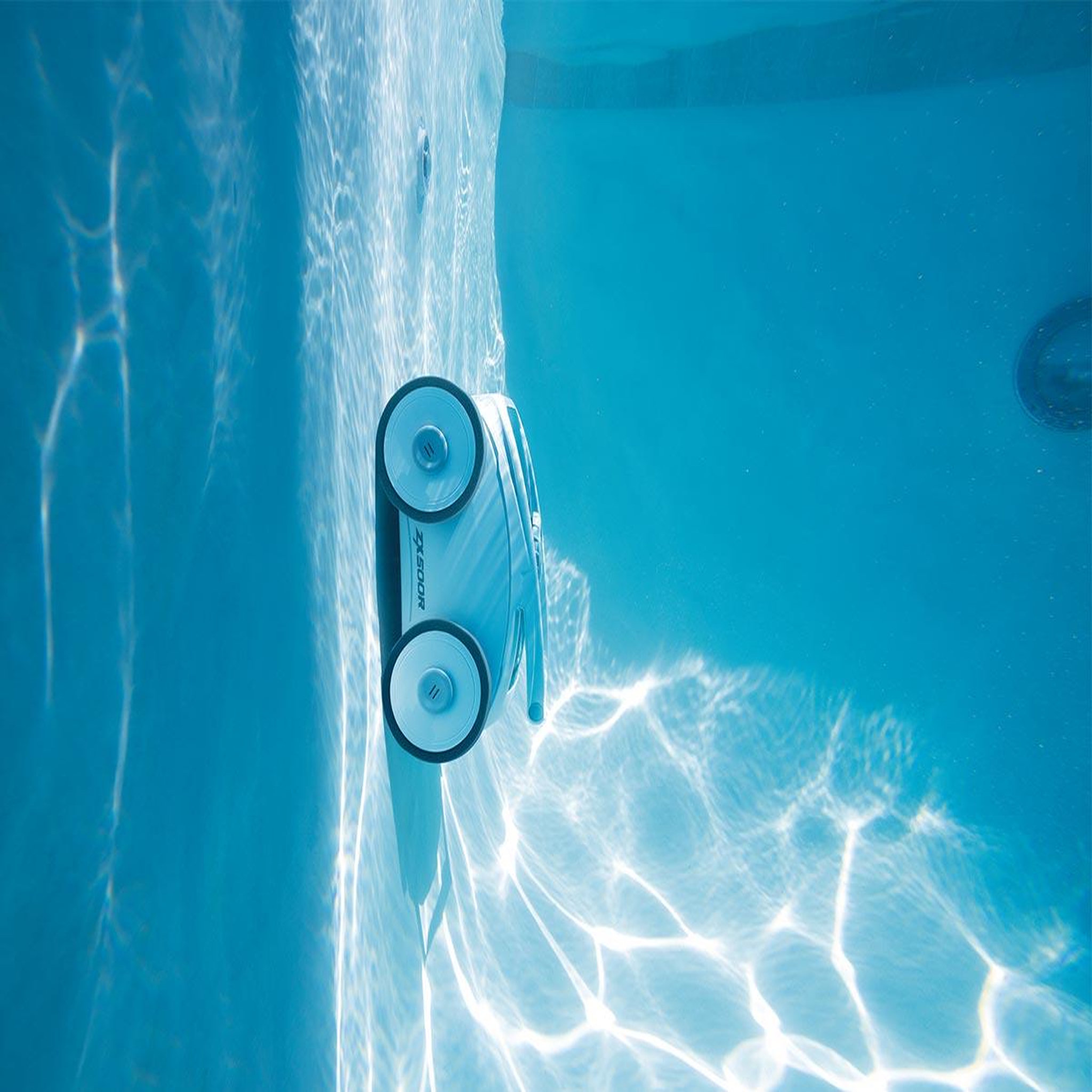 Voir la diapositive 4 : INTEX Robot de piscine sans fil zx500r - intex