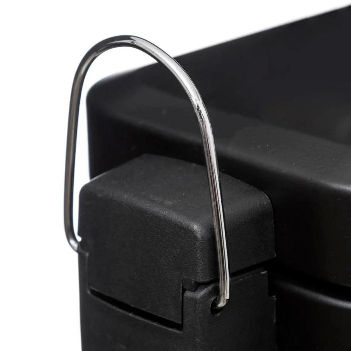 FIVE Poubelle de Salle de Bain  Rectangle  5L Noir