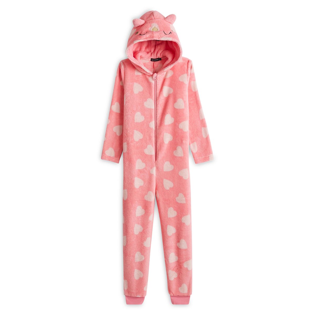 INEXTENSO Combinaison peluche chat fille