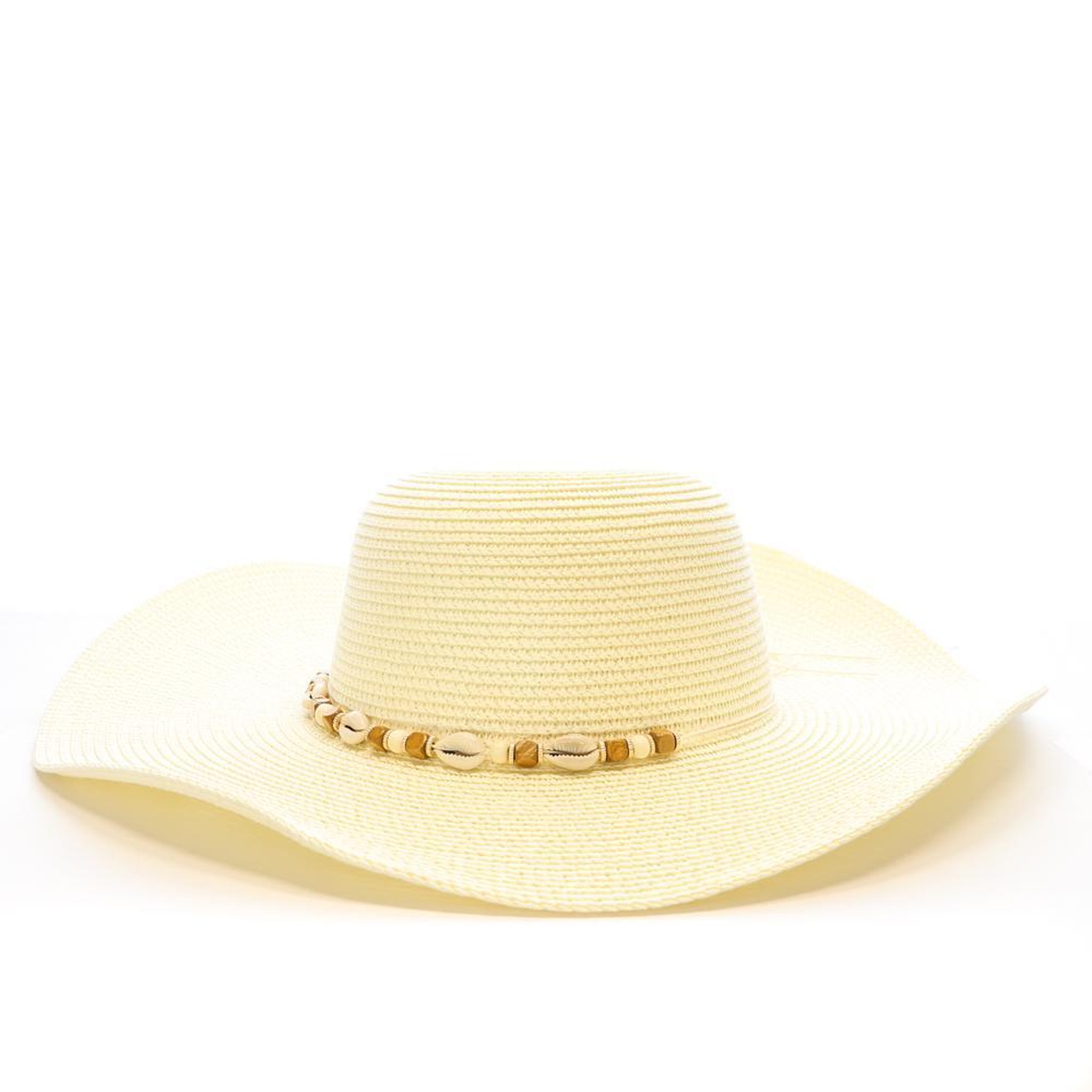 Voir la diapositive 1 : Vero Moda Chapeaux blanc via lorenzo capeline camel