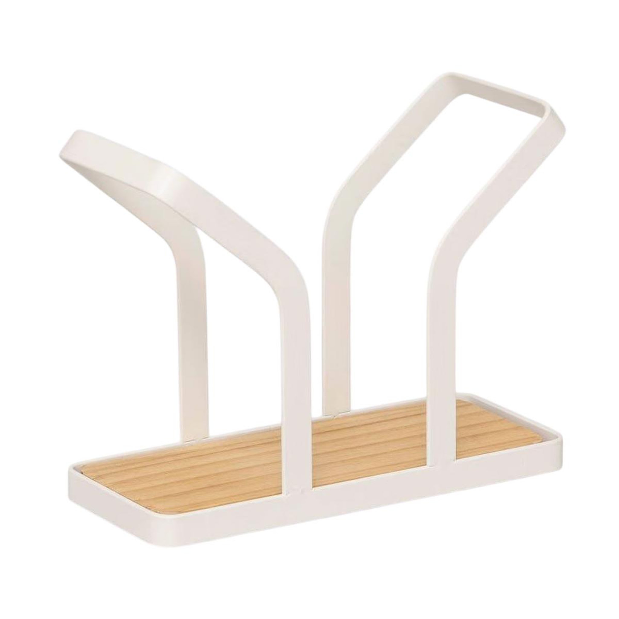 FIVE Porte-serviettes en métal  balm  17cm blanc