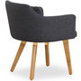 Voir la diapositive 4 : Paris Prix Fauteuil Scandinave  Alan  70cm Gris Foncé