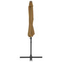 Voir la diapositive 5 : VIDAXL Parasol de jardin avec base portable taupe