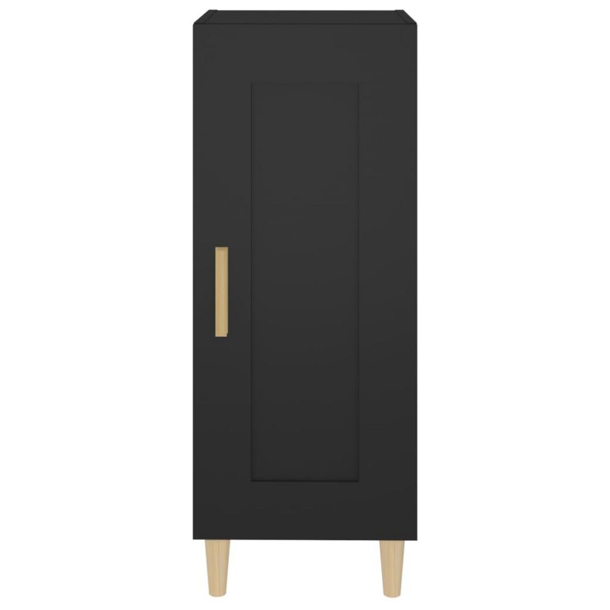 VIDAXL Buffet Noir 34,5x34x90 cm Bois d'ingenierie