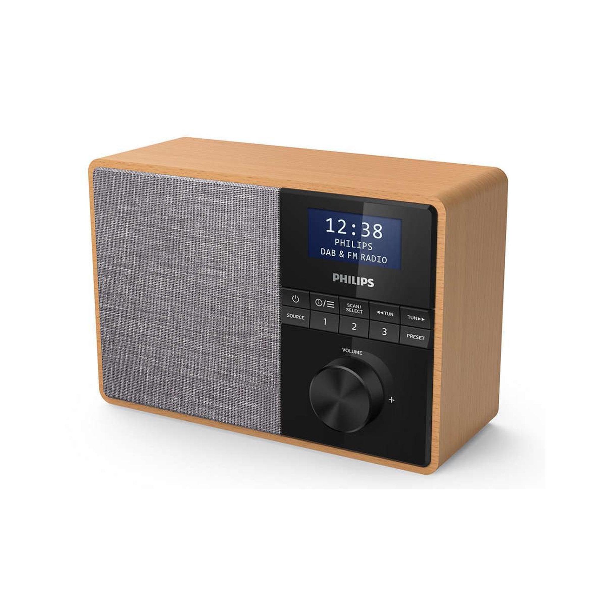 Voir la diapositive 3 : Philips Radio portable numérique marron - TAR5505