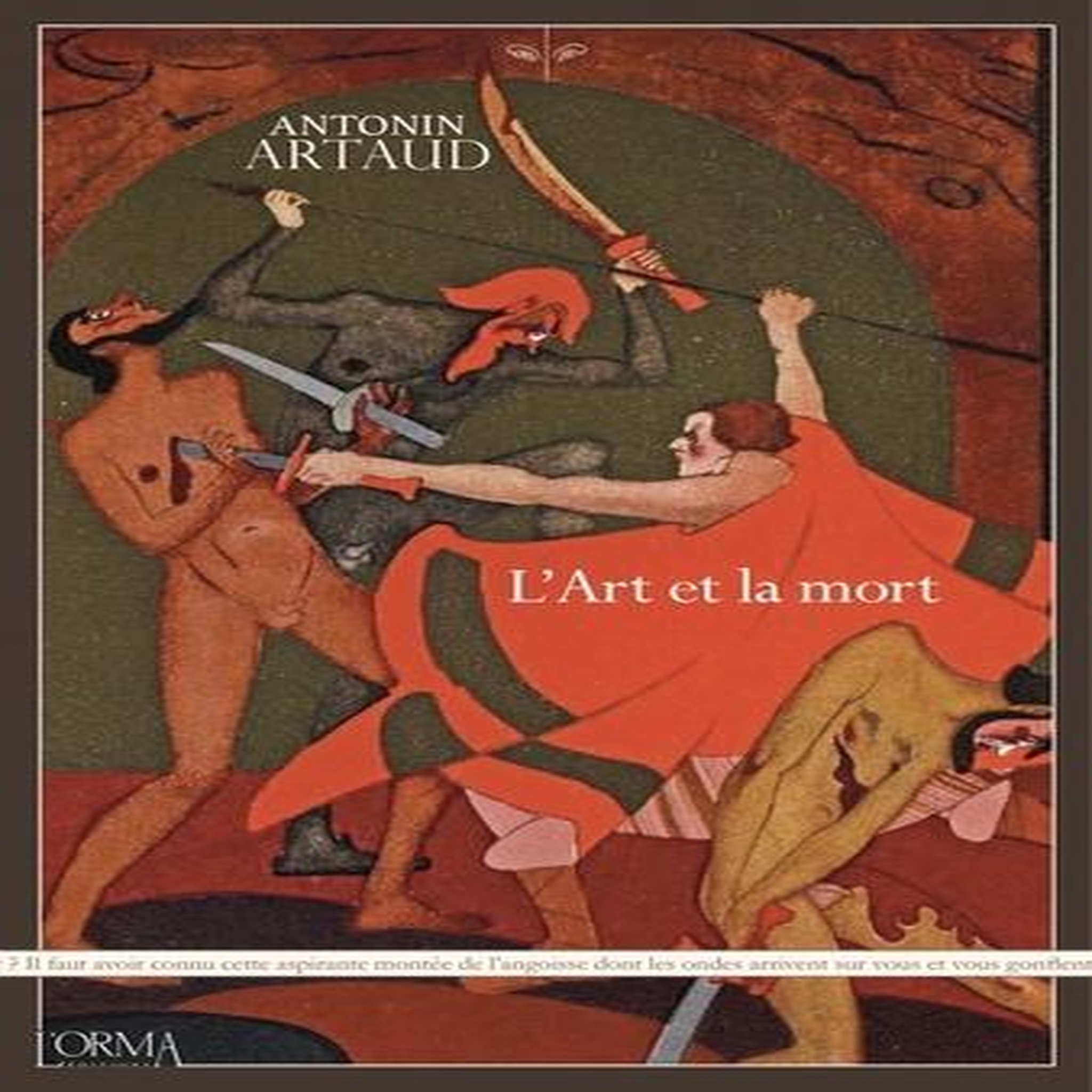 L'ART ET LA MORT, Artaud Antonin