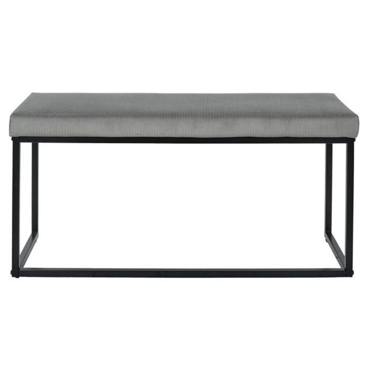Paris Prix Banc Design  Giulia  100cm Gris