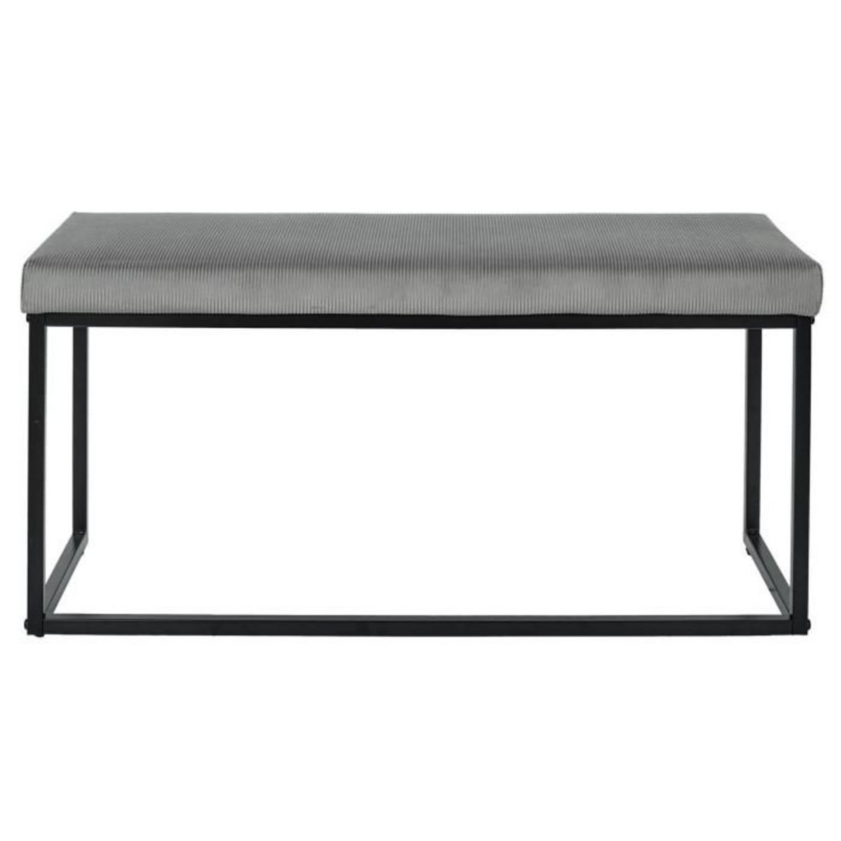 Paris Prix Banc Design  Giulia  100cm Gris