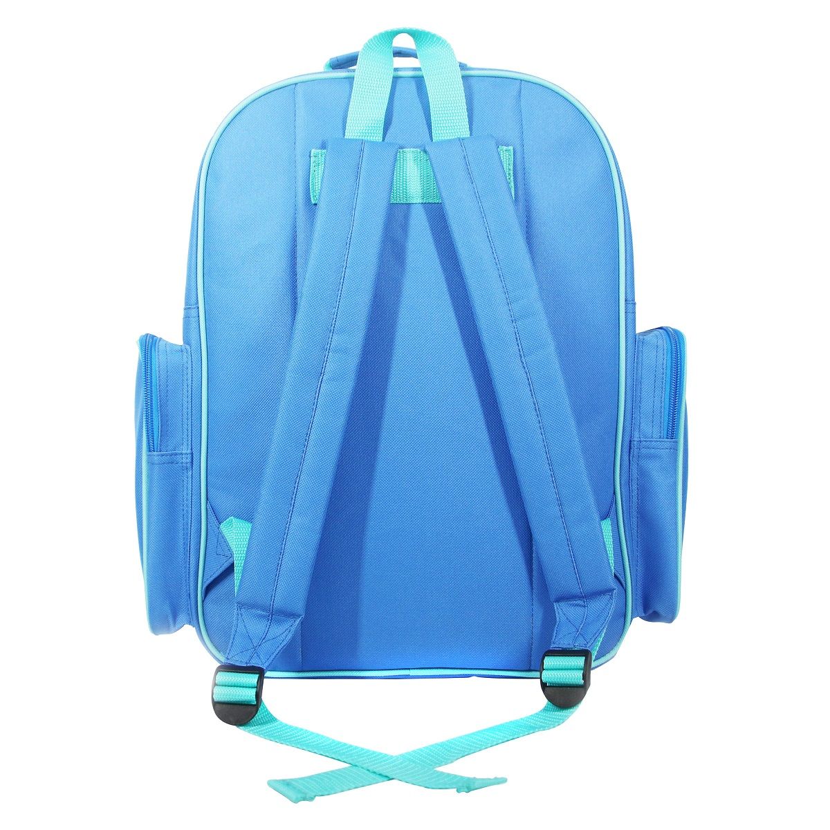 AUCHAN Sac à dos 2 compartiments bleu