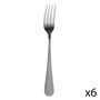 Voir la diapositive 2 : SECRET DE GOURMET Ménagère 24 Pièces Inox  Satin  27cm Argent