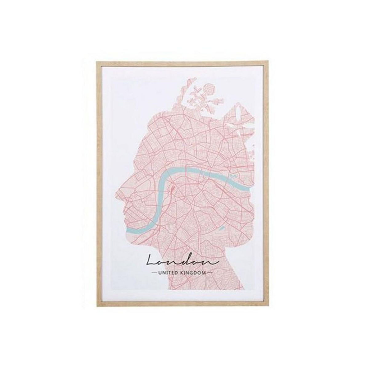 OSTARIA Tableau toile imprimée 50x70 cm London