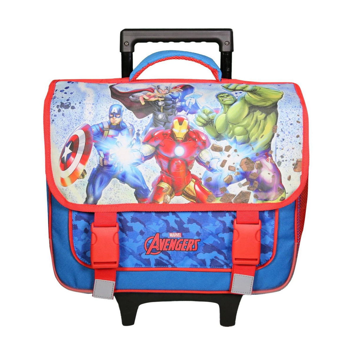 Bagtrotter BAGTROTTER Cartable à roulettes 38 cm Avengers Multicolore
