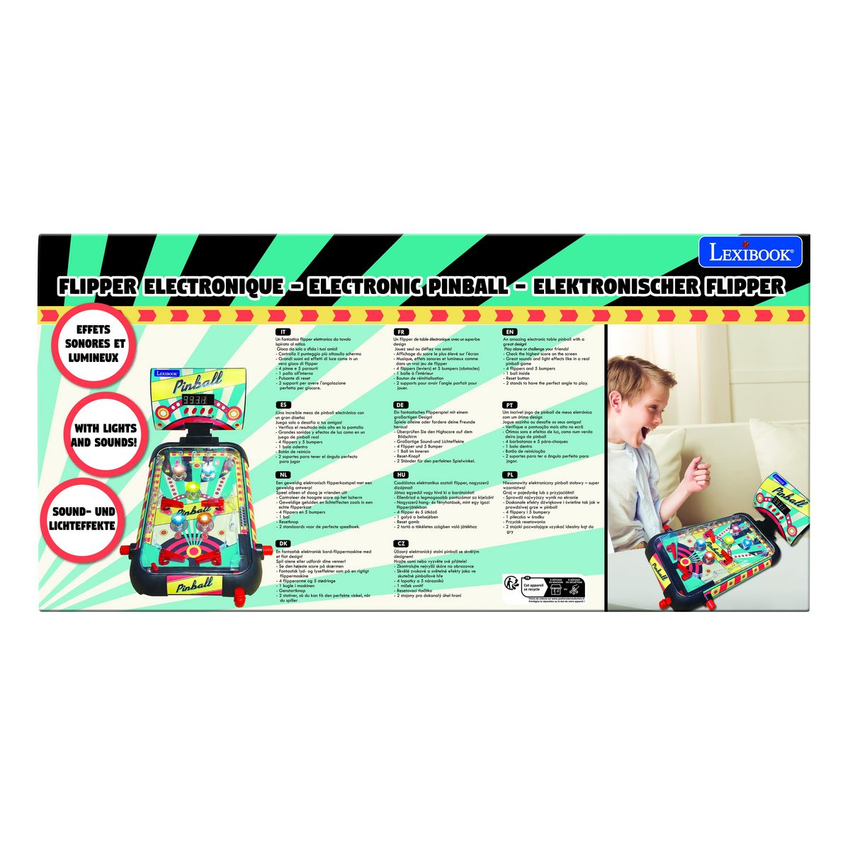 Lexibook Flipper électronique de table