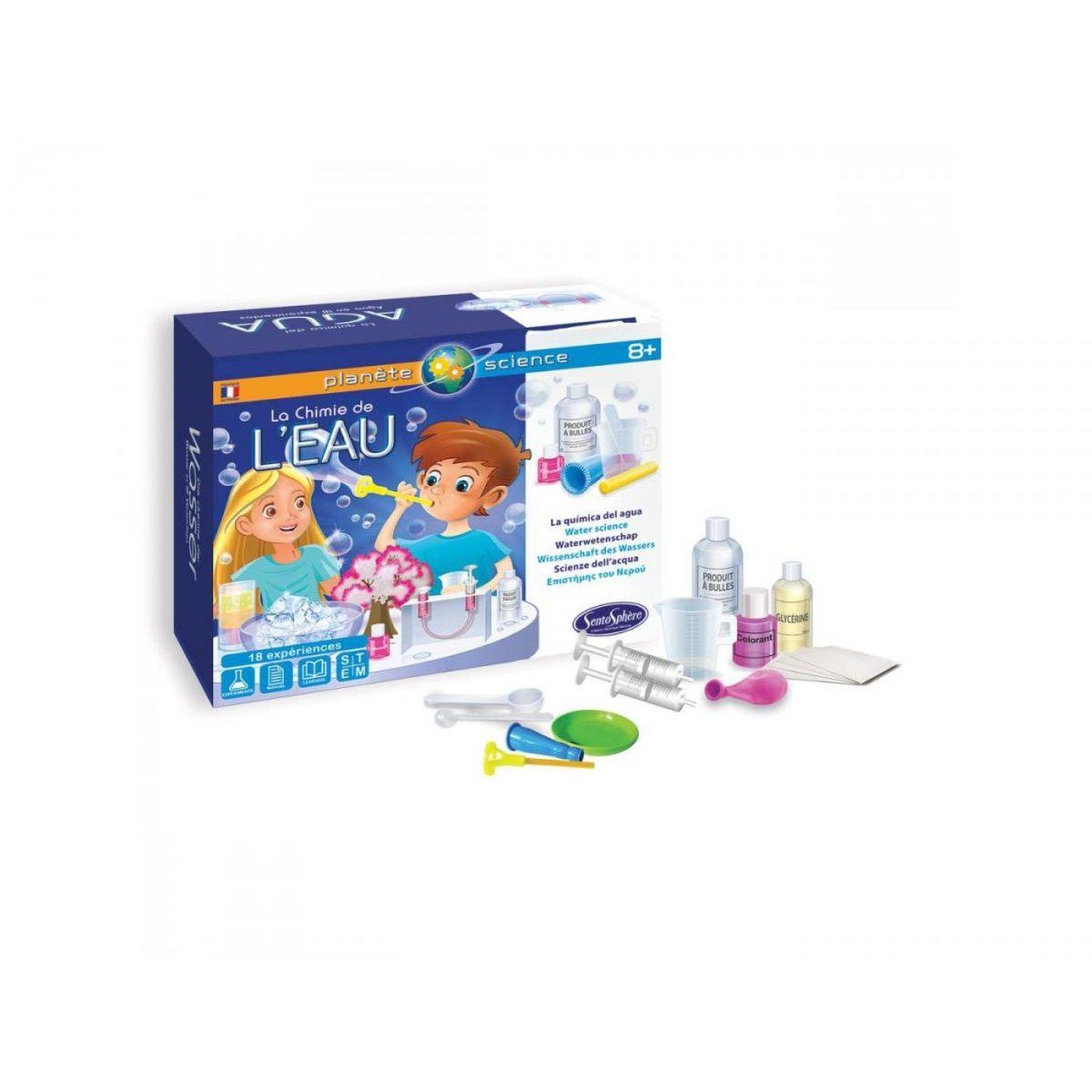 Sentosphere La chimie de l'eau kit experience