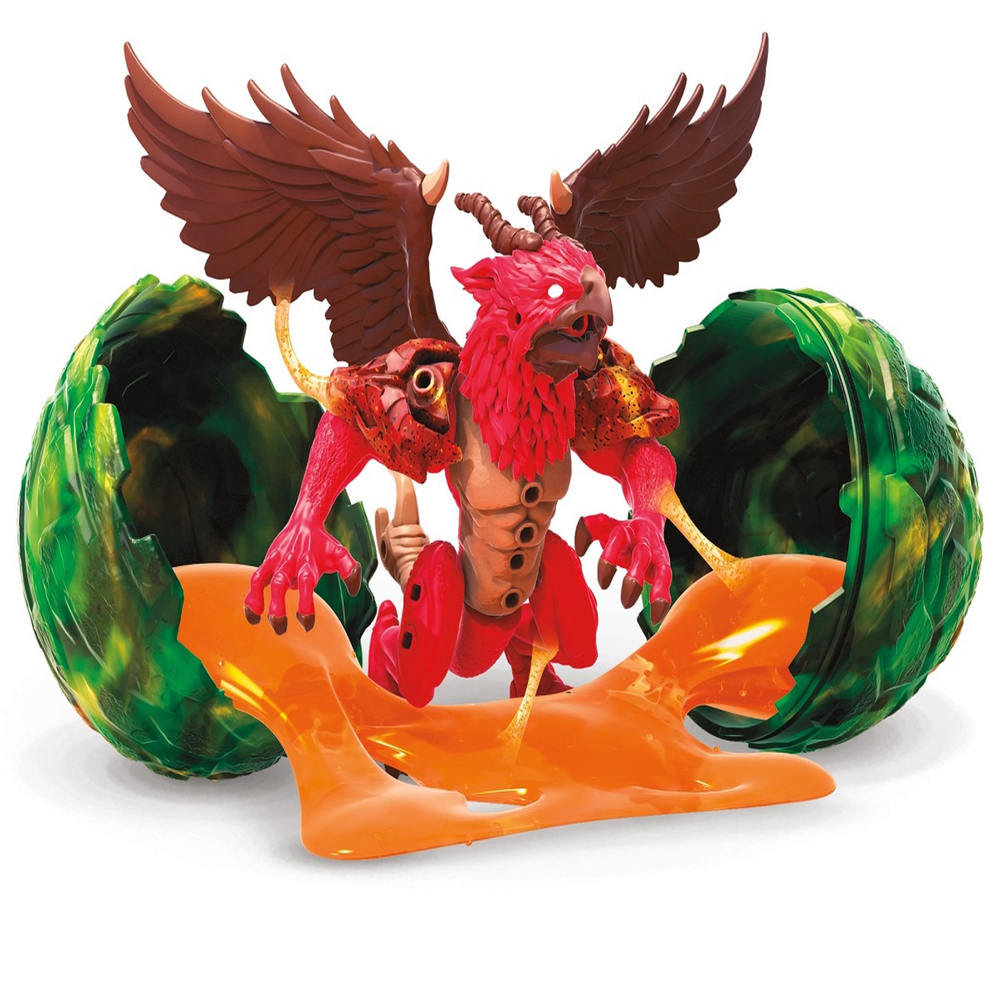 Voir la diapositive 4 : MEGA CONSTRUX Oeuf Breakout Beasts - Slime + figurine