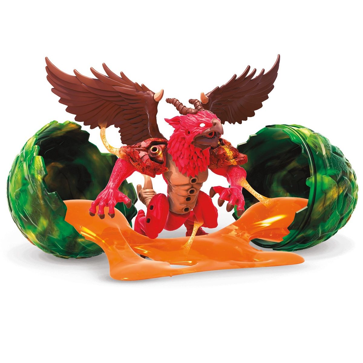 MEGA CONSTRUX Oeuf Breakout Beasts - Slime + figurine
