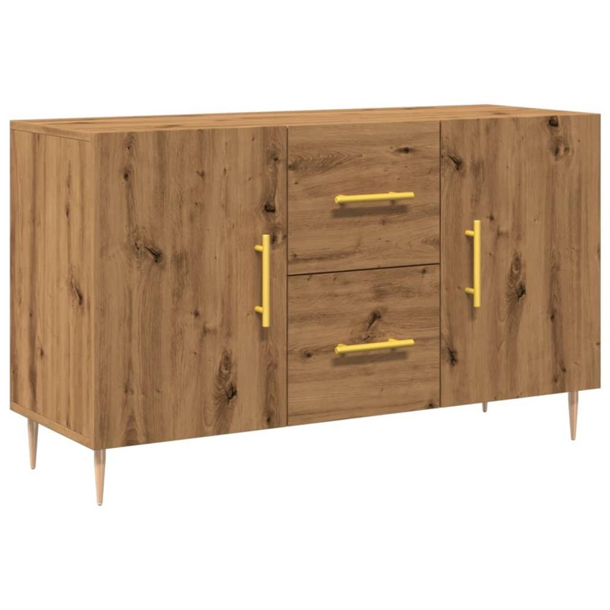 VIDAXL Buffet chene artisanal 100x36x60 cm bois d'ingenierie