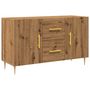 Voir la diapositive 2 : VIDAXL Buffet chene artisanal 100x36x60 cm bois d'ingenierie