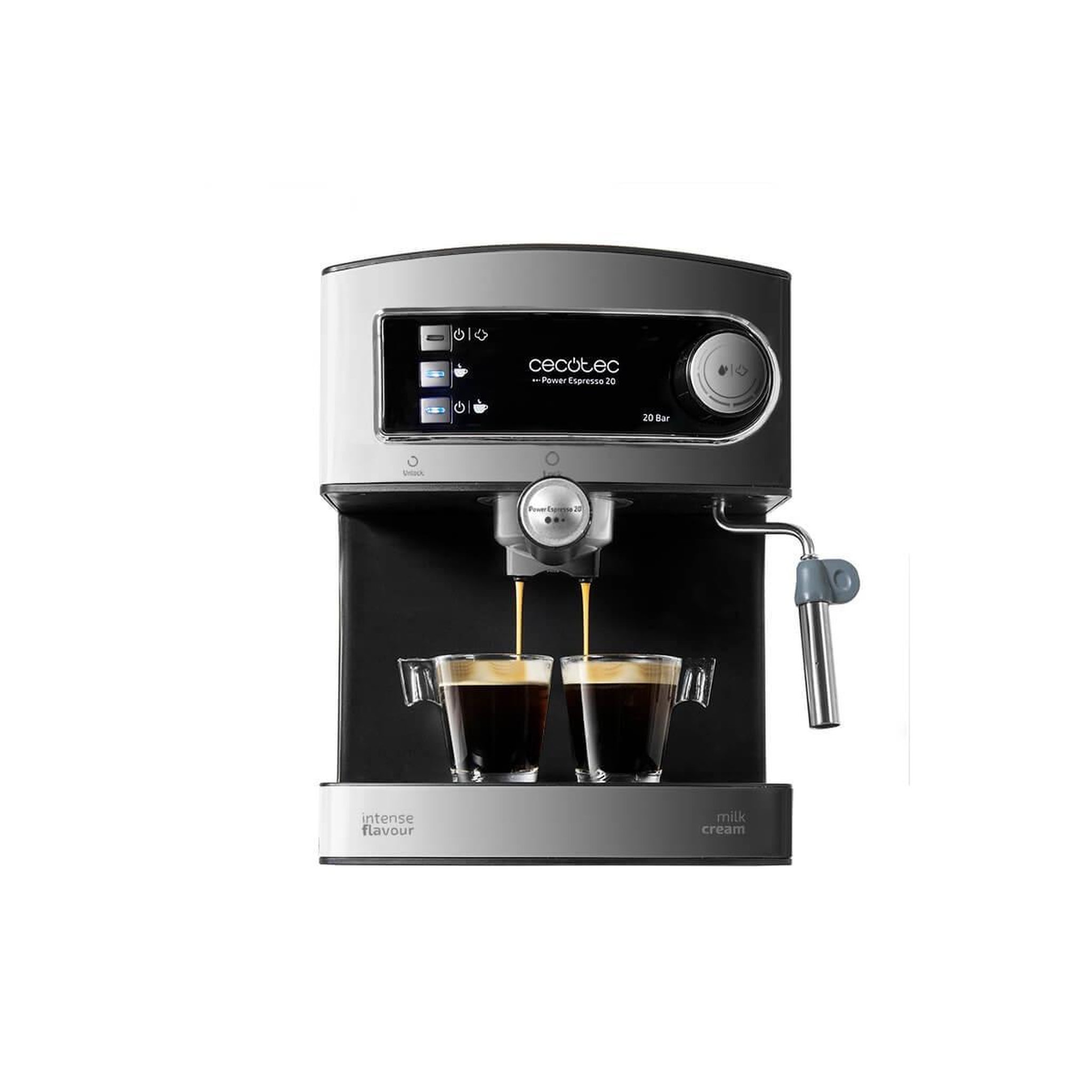 Voir la diapositive 2 : CECOTEC Cafetière Cecotec Power Espresso 20