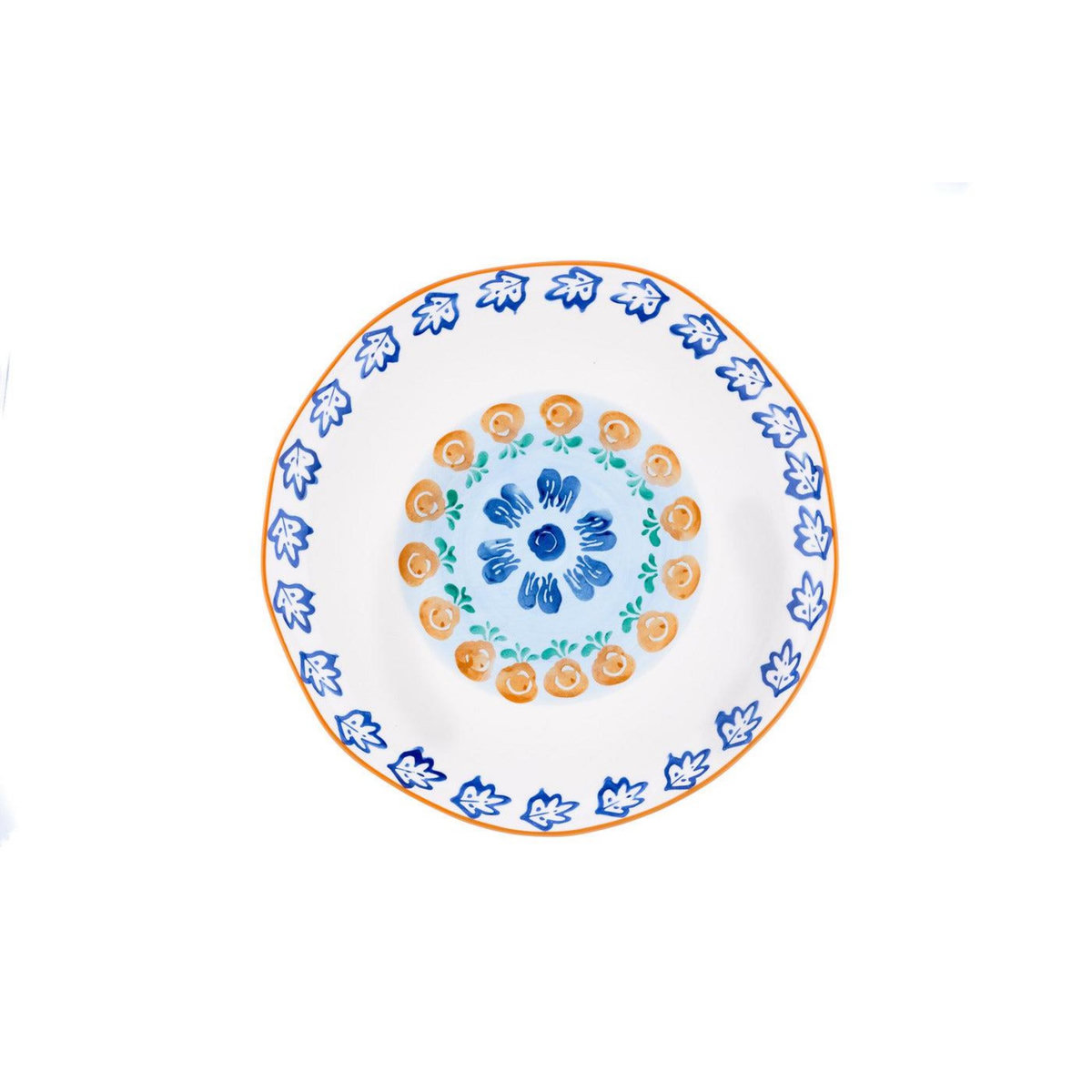 BJORN Assiette NAPOLI Ø27cm - 4 pièces - Agrume