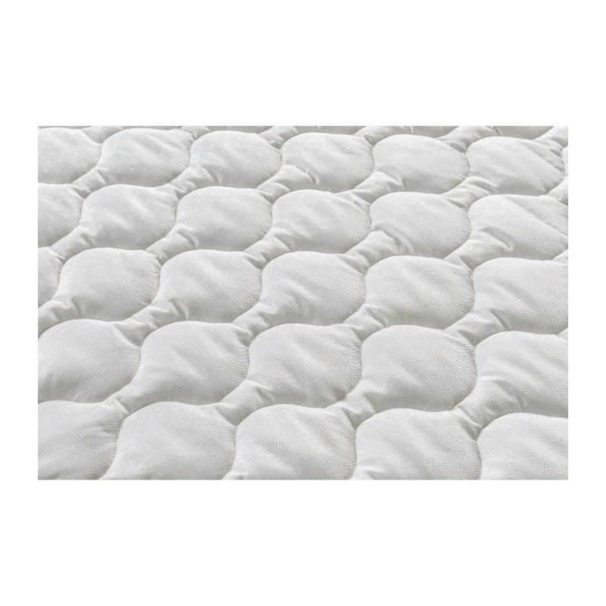 DEKO DREAM DEKO DREAM Ensemble matelas + sommier 140 x 190 - Ressorts - 24 cm - 5 zones - Equilibre - DETENTE