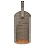 Voir la diapositive 5 : VIDAXL Douche d'exterieur gris 100x100x241,5 cm poly rotin bois acacia