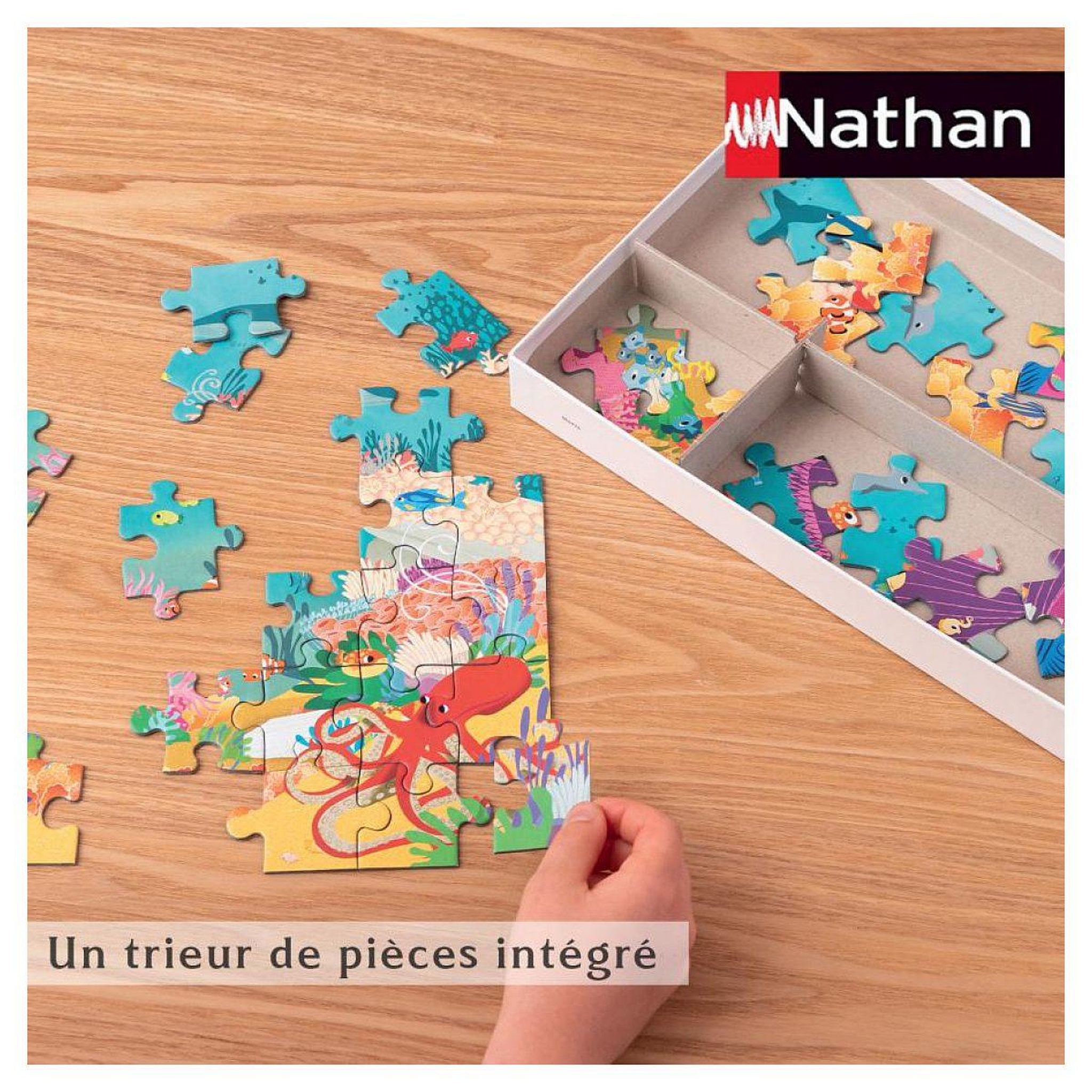 Voir la diapositive 5 : Nathan Puzzle 60 p - jolie petite sirène / disney ariel