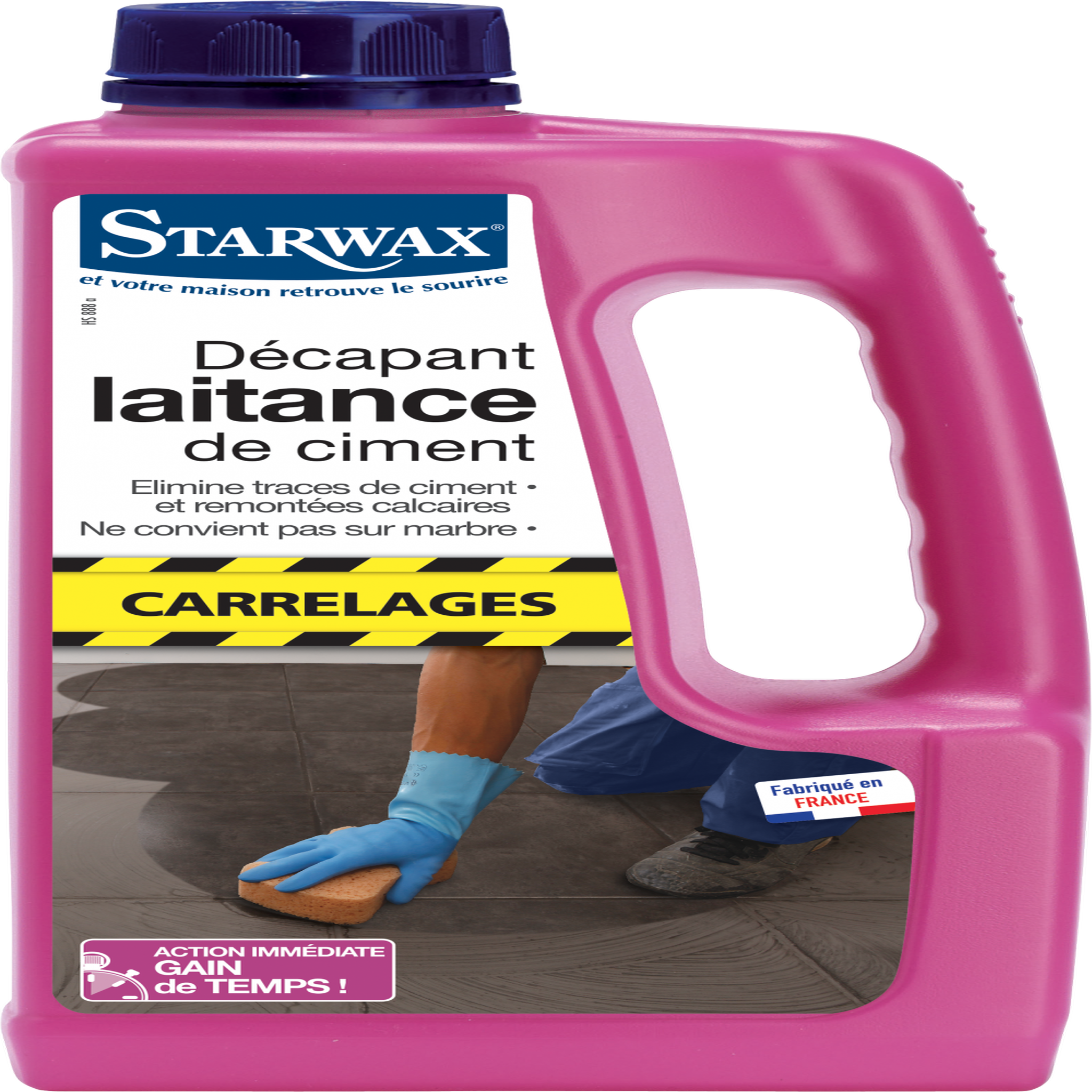 Starwax Décapant laitance de ciment laitance de ciment STARWAX 5024, 1 l