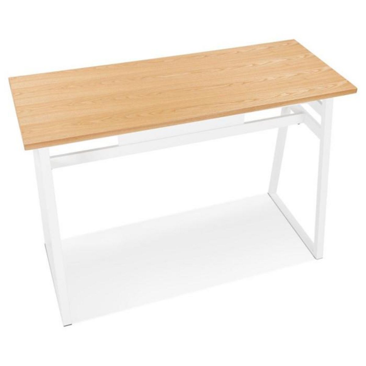 Paris Prix Table de Bar Scandinave  Javier  150cm Blanc