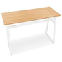Voir la diapositive 6 : Paris Prix Table de Bar Scandinave  Javier  150cm Blanc