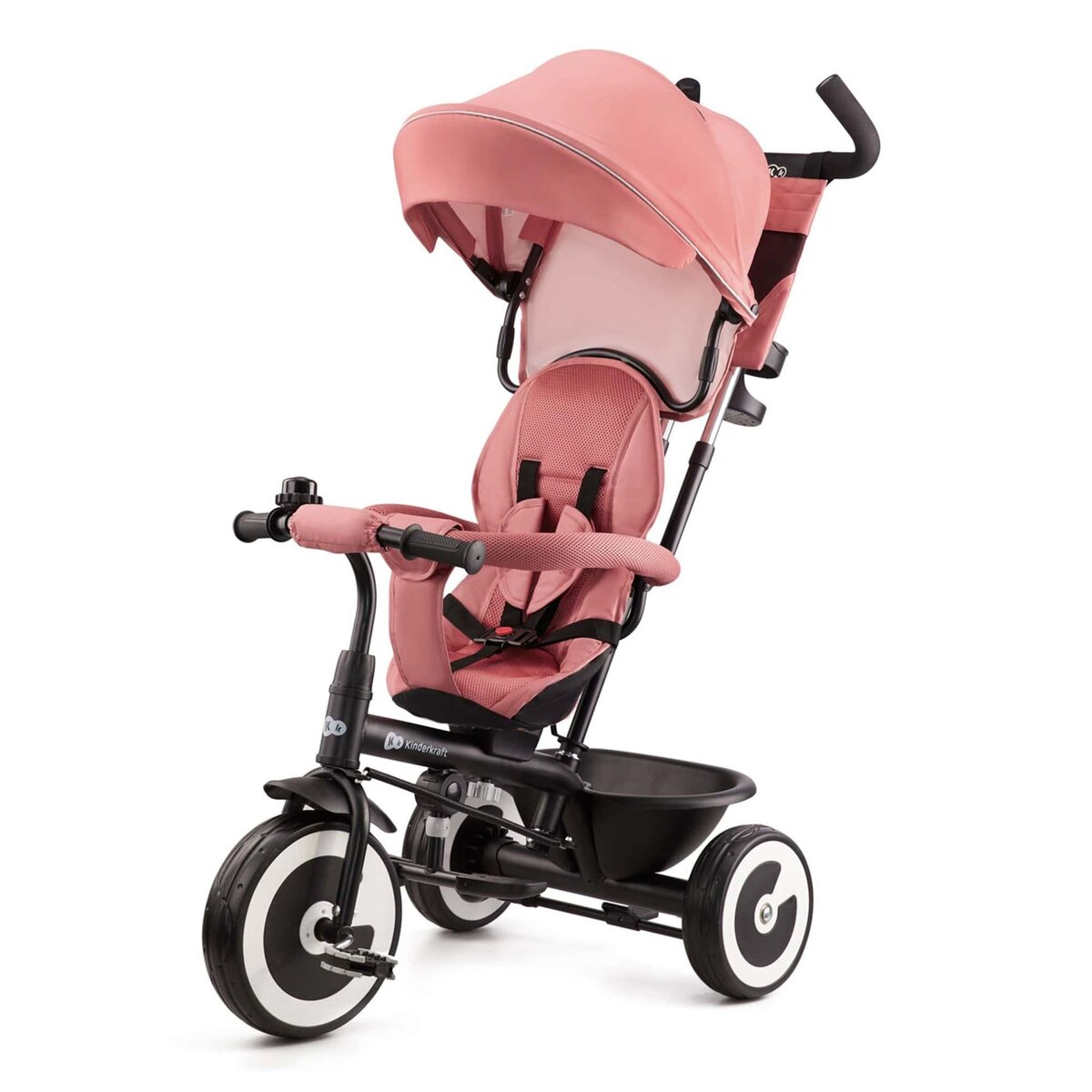 KINDERKRAFT Tricycle evolutif poussette avec pare soleil regl