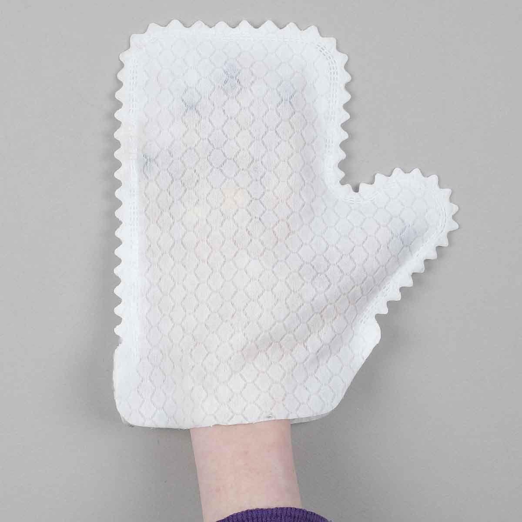 Voir la diapositive 2 : Je cherche une idee Lot de 5 gants dépoussiérants  ménage  22cm blanc