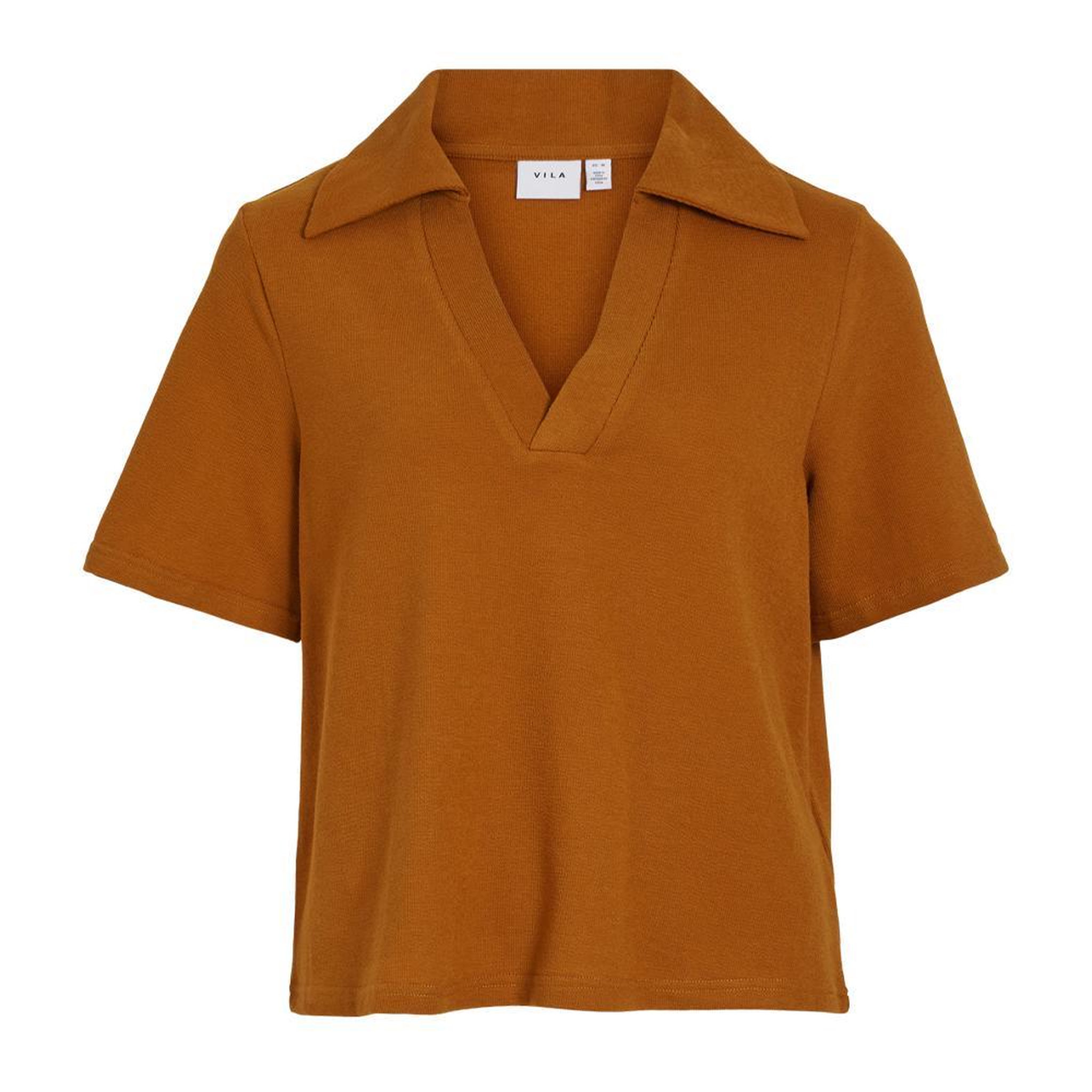 Vila T shirt  Femme Vila Vialos. Coloris disponibles : Orange