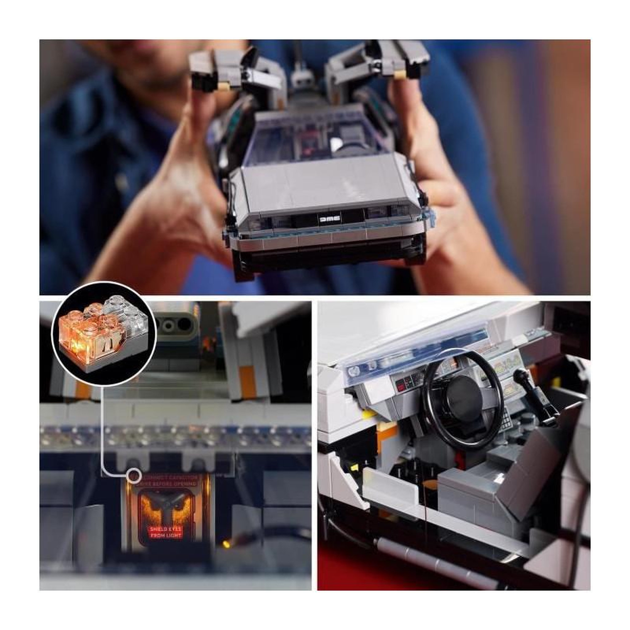 Voir la diapositive 3 : LEGO LEGO 10300 La machine a remonter le temps de Retour vers le futur
