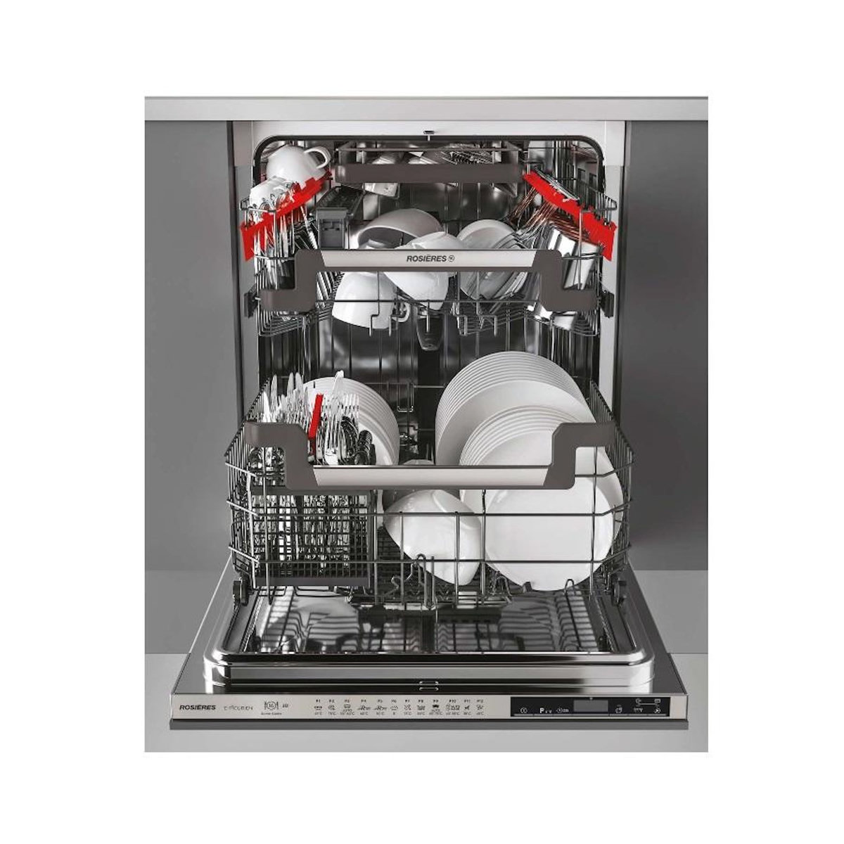 Rosieres Lave-vaisselle 60cm 16 couverts 43db tout intégrable - RDIN4S622PS-47