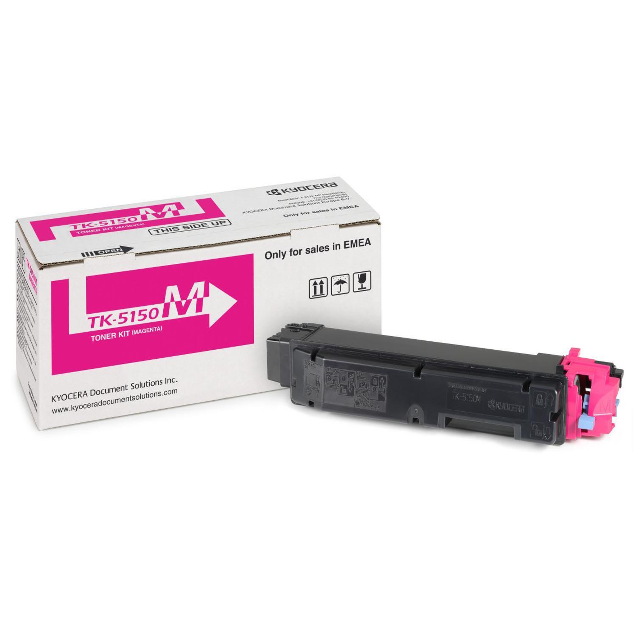 Voir la diapositive 3 : Kyocera Kyocera Cartridge TK-5150M TK5150M Magenta (1T02NSBNL0)