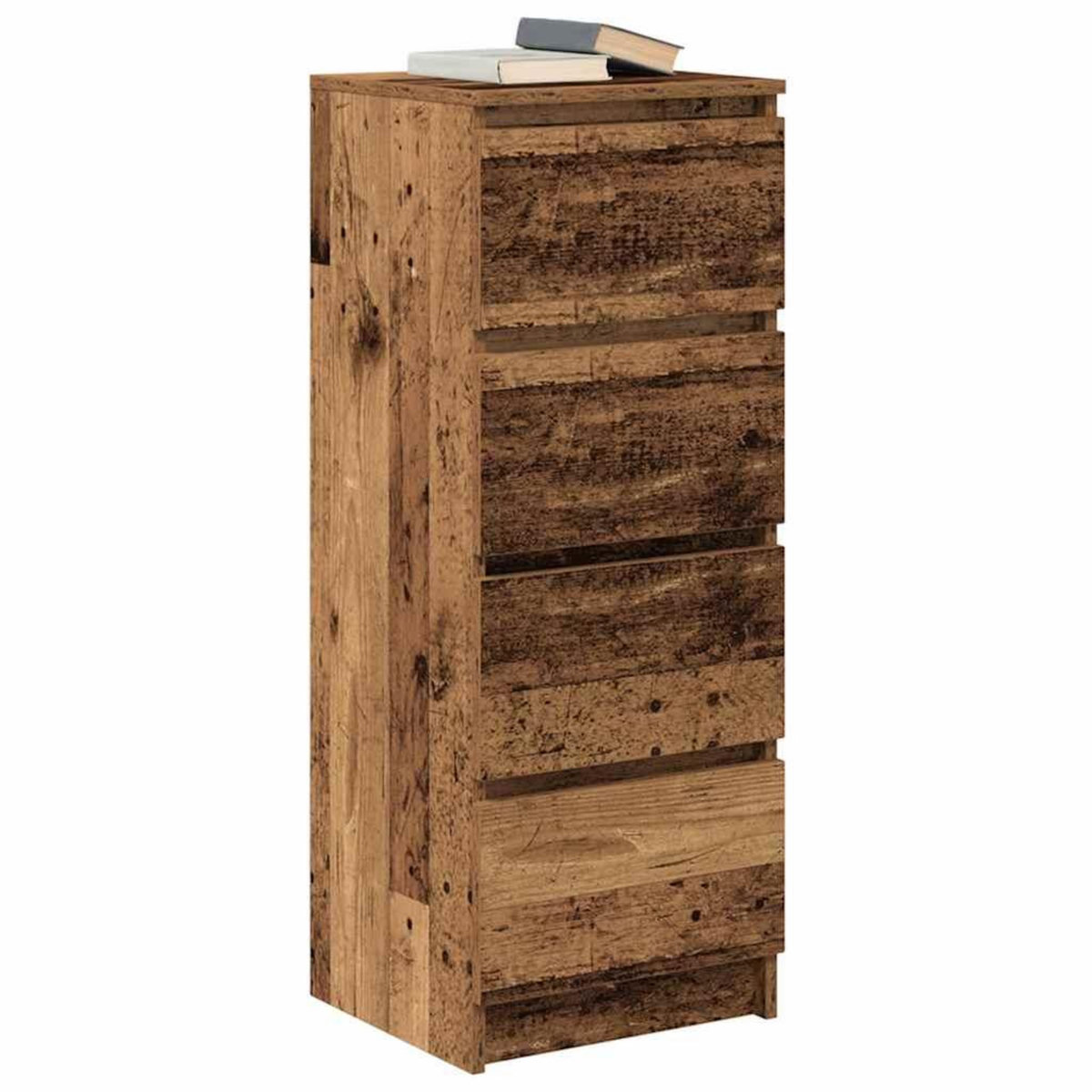 VIDAXL Buffet vieux bois 37,5x35x99 cm bois d'ingenierie