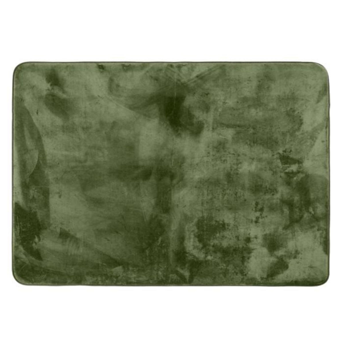 Paris Prix Tapis Uni en Flanelle  Flanou  120x170cm Kaki